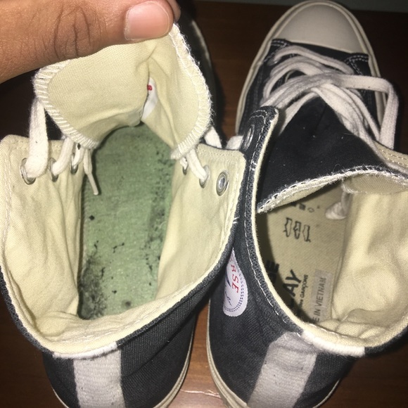 comme des garçons hi top sneakers - Picture 5 of 5